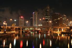 Tampa at night
